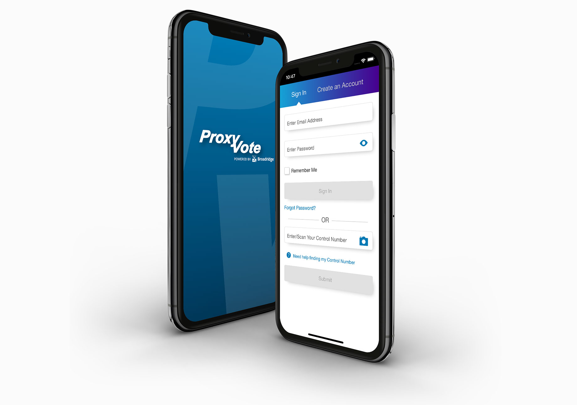 Proxy Voting App Broadridge